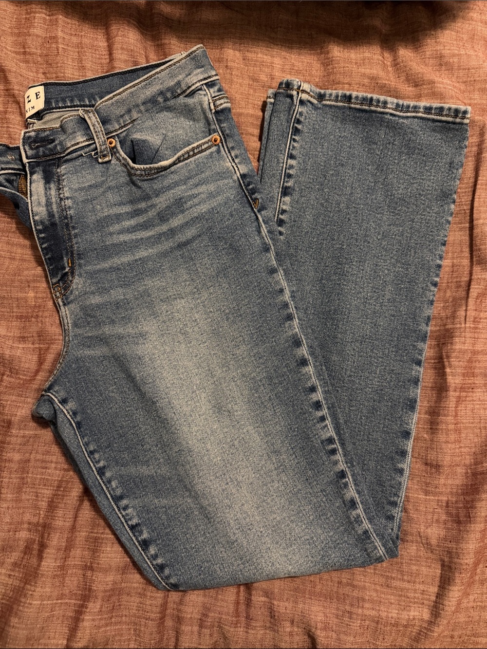 Women’s Light Blue Flare Jeans — Casual Wide Leg